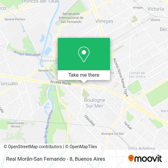 Real Morãn-San Fernando - 8 map