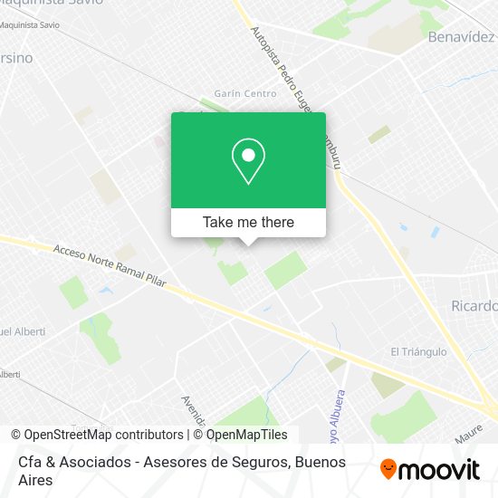 Cfa & Asociados - Asesores de Seguros map