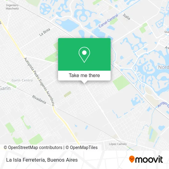 Mapa de La Isla Ferretería