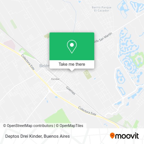 Deptos Drei Kinder map