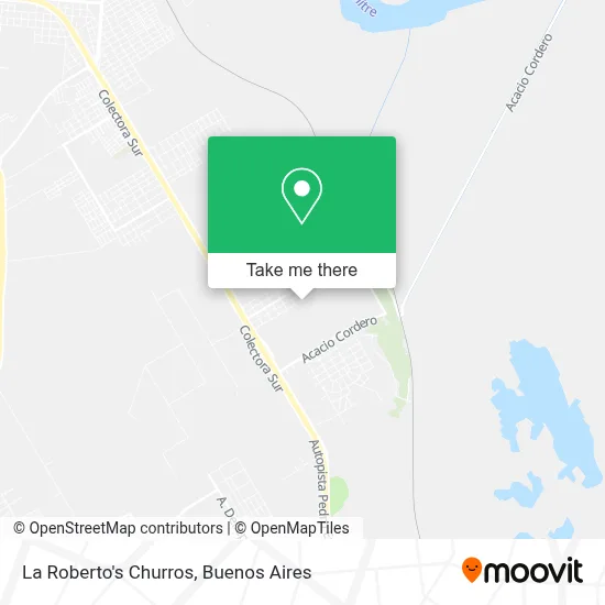 La Roberto's Churros map