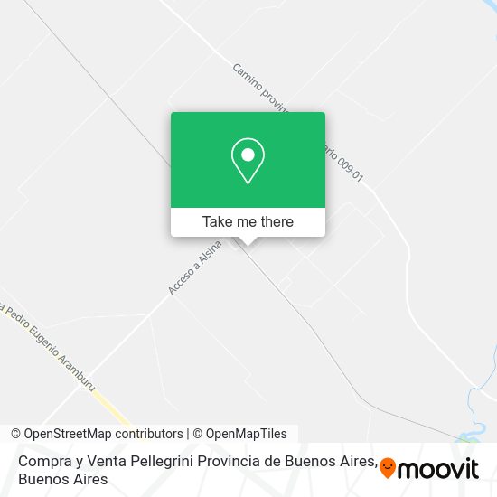 Mapa de Compra y Venta Pellegrini Provincia de Buenos Aires