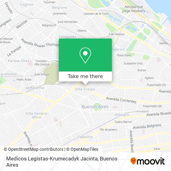 Mapa de Medicos Legistas-Krumecadyk Jacinta