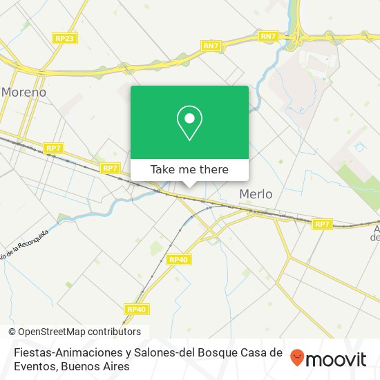 Fiestas-Animaciones y Salones-del Bosque Casa de Eventos map