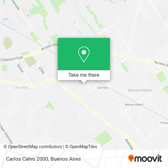 Mapa de Carlos Calvo 2000