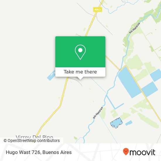 Hugo Wast 726 map