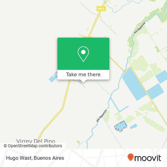 Hugo Wast map