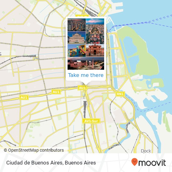 Ciudad de Buenos Aires map