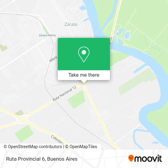 Ruta Provincial 6 map