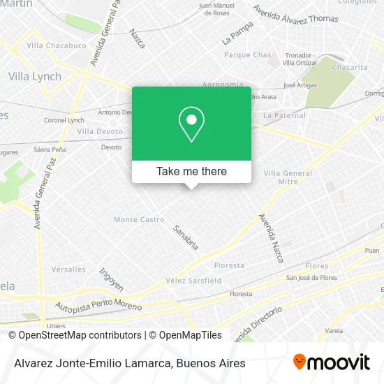 Mapa de Alvarez Jonte-Emilio Lamarca