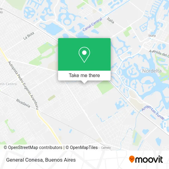 General Conesa map