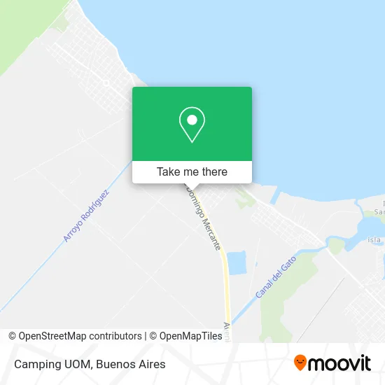 Camping UOM map