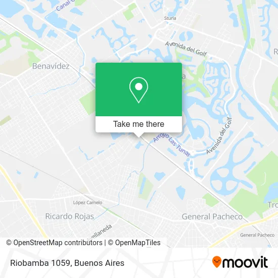 Riobamba 1059 map