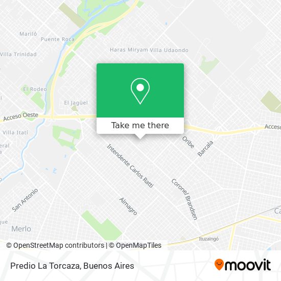 Mapa de Predio La Torcaza