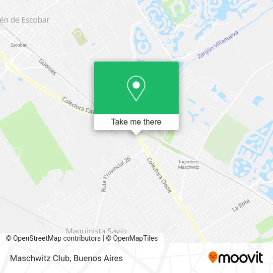 Mapa de Maschwitz Club