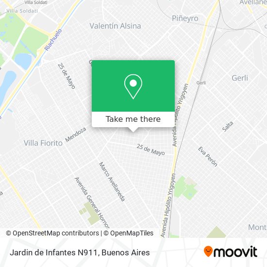 Jardin de Infantes N911 map