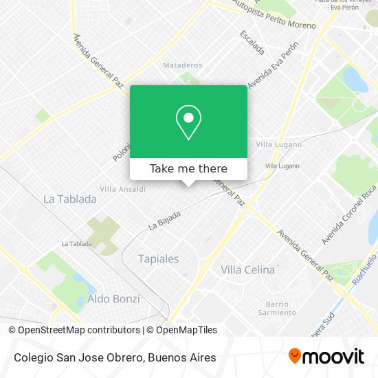 Colegio San Jose Obrero map