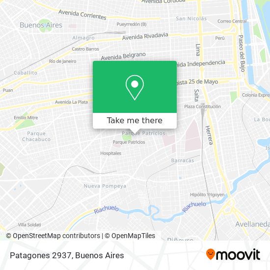 Mapa de Patagones 2937