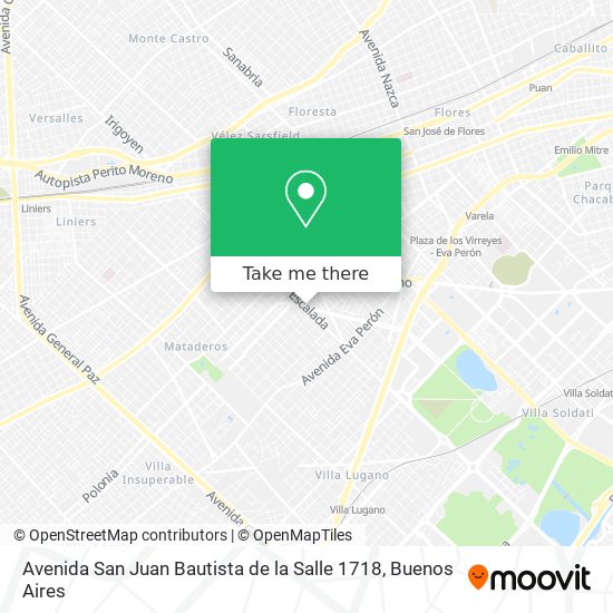Avenida San Juan Bautista de la Salle 1718 map