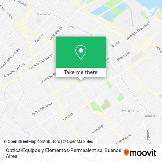 Optica-Equipos y Elementos-Permealent sa map