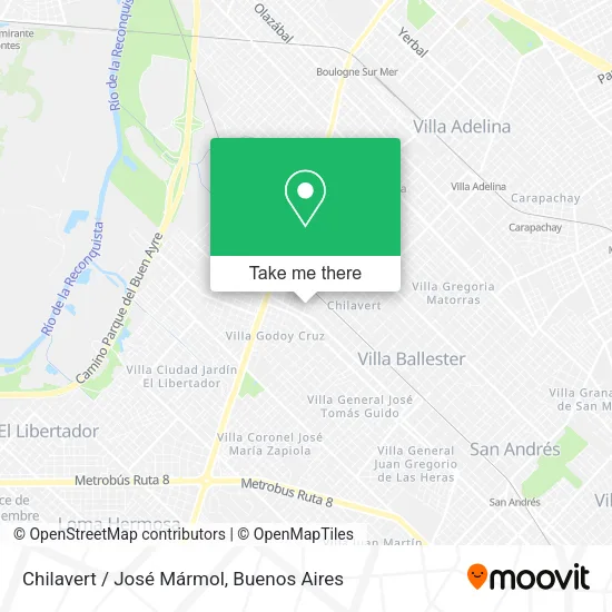 Mapa de Chilavert / José Mármol