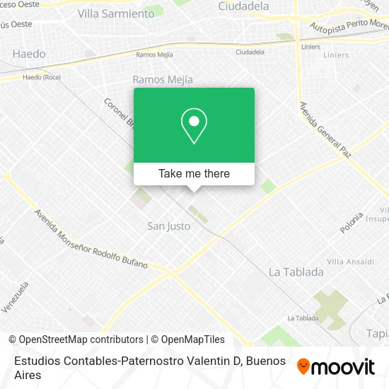 Estudios Contables-Paternostro Valentin D map