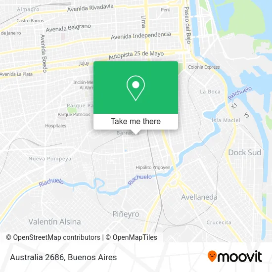 Mapa de Australia 2686
