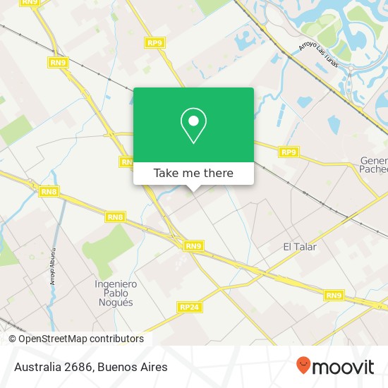 Australia 2686 map