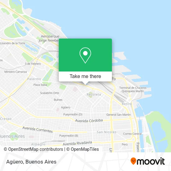 Agüero map