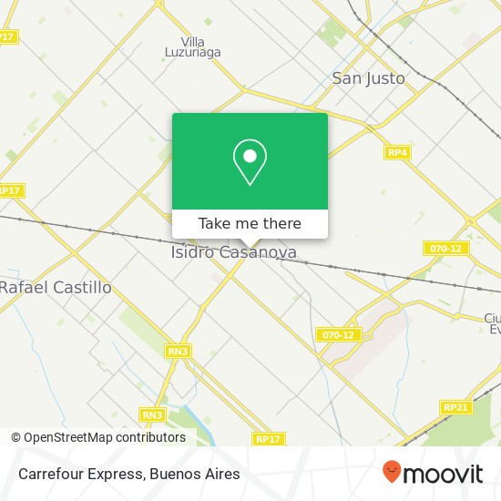 Carrefour Express map