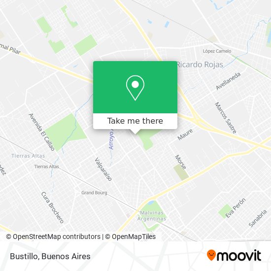 Bustillo map