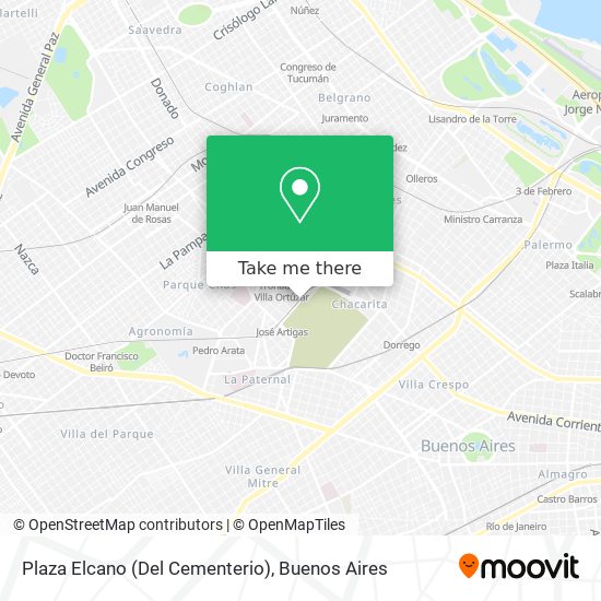 Plaza Elcano (Del Cementerio) map