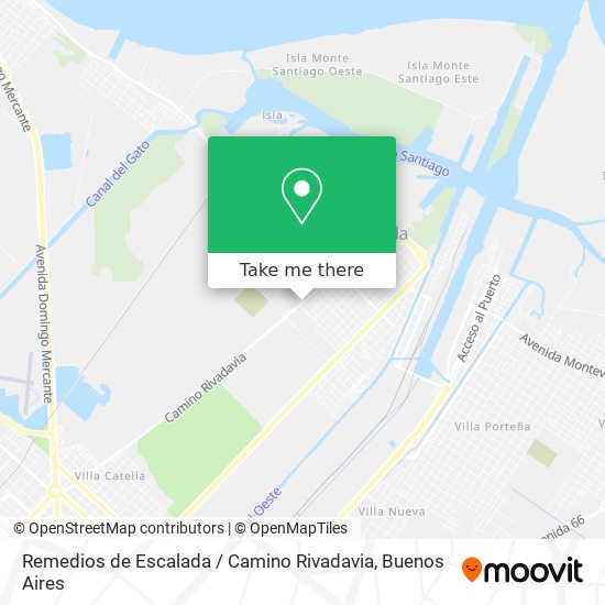 Remedios de Escalada / Camino Rivadavia map