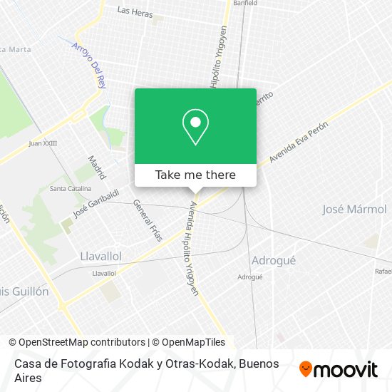 Casa de Fotografia Kodak y Otras-Kodak map