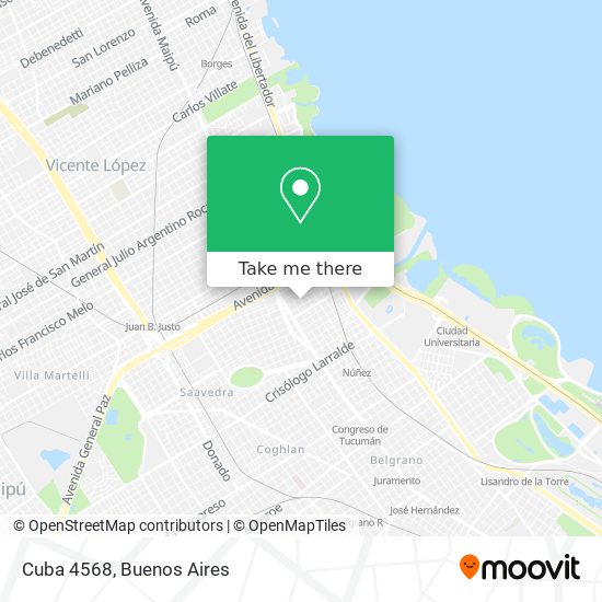 Cuba 4568 map