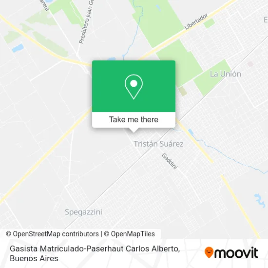Gasista Matriculado-Paserhaut Carlos Alberto map