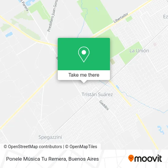 Ponele Música Tu Remera map