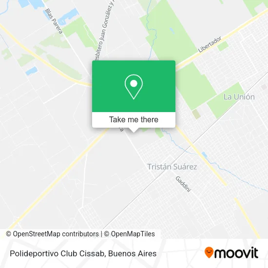 Polideportivo Club Cissab map