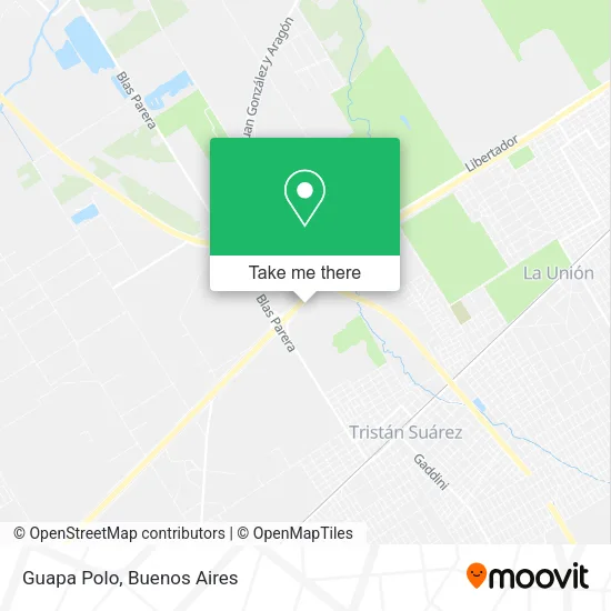 Guapa Polo map
