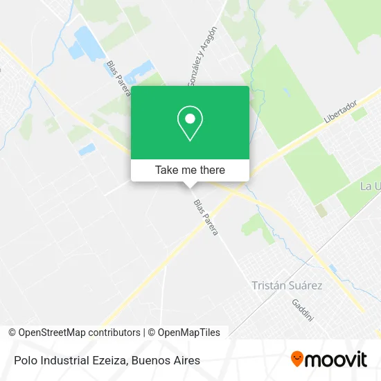 Polo Industrial Ezeiza map
