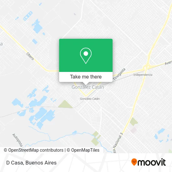 D Casa map