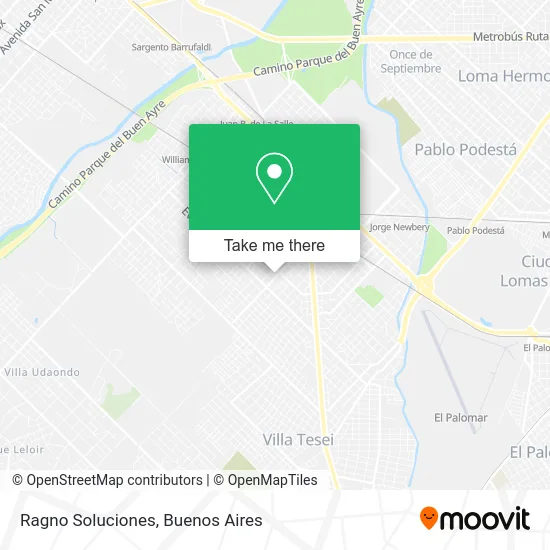 Ragno Soluciones map