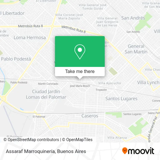 Assaraf Marroquinería map