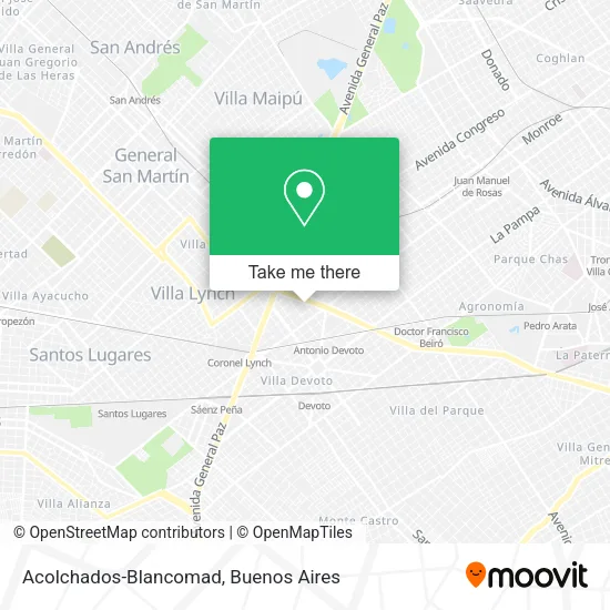 Acolchados-Blancomad map
