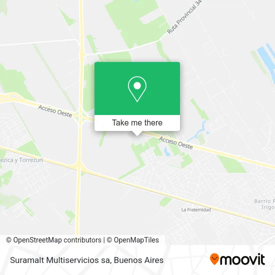Mapa de Suramalt Multiservicios sa
