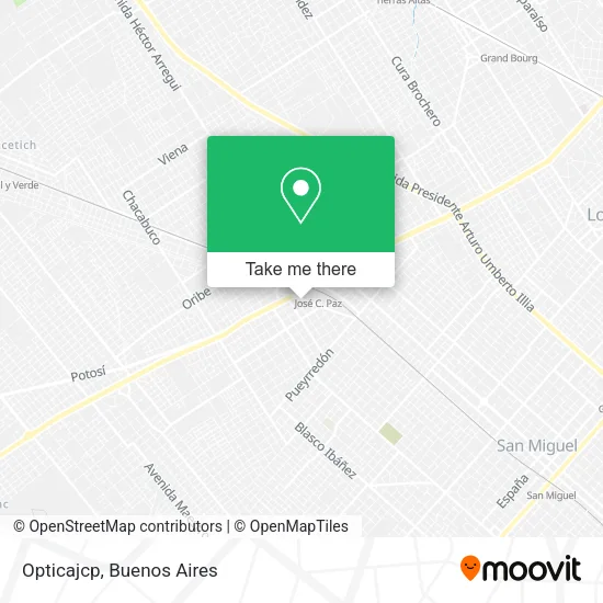 Mapa de Opticajcp