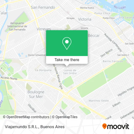 Viajamundo S.R.L. map