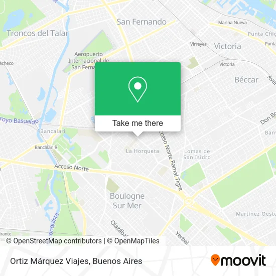 Mapa de Ortiz Márquez Viajes