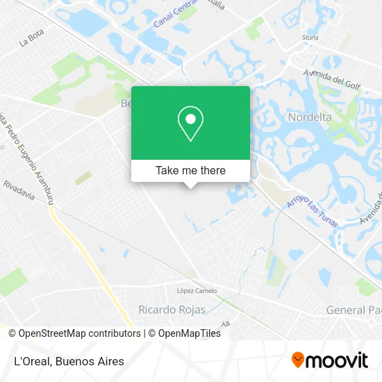 L'Oreal map