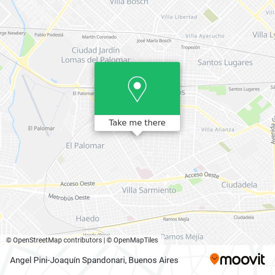 Mapa de Angel Pini-Joaquín Spandonari